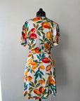 BLOOMING GARDEN Wrap Dress