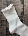 Ruffle Trim Socks