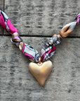Scarf Charm Necklace