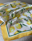 Lemon Silky Scarf