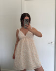 ORANGE BLOSSOM Mini Dress