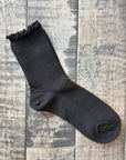 Ruffle Trim Socks