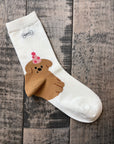 Pattern Crew Socks