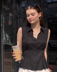 CHARLI Sleeveless Shirt