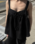 A BIENTOT Linen Top