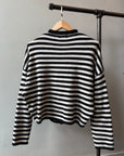 THE INDUSTRY Striped Cardigan