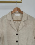 MARIE Cropped Linen Jacket