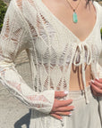 AMAIA Loose Knit Cardigan