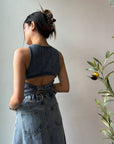 CLEAR VIEW Denim Vest