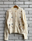 RETRO Floral Cardigan