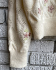 RETRO Floral Cardigan