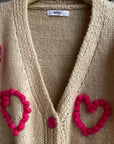 LOTS OF LOVE Heart Cardigan