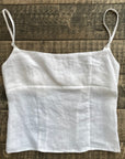 MARIANA Linen Tank