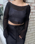 MELLOW Sheer Top