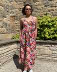 ANNIE Floral Midi Dress