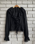 CREW Ruffle Blouse