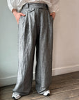 THE HUSTLE Herringbone Trousers