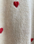 HEART Embroidery Sweater