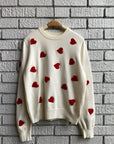 DANCING HEARTS Sweater