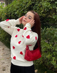 DANCING HEARTS Sweater
