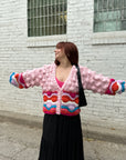 BUBBLE GUM Cardigan