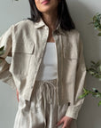 THE ACCLAIMED Linen Jacket