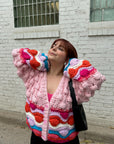 BUBBLE GUM Cardigan