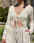AMAIA Loose Knit Cardigan