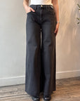 Silver HIGHLY DESIRABLE Wide Leg Jeans