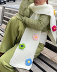 FLORA Handknit Scarf