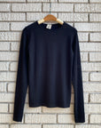 Bamboo Crew Neck Long Sleeve Top