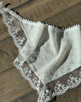 Lace Trim Scarf