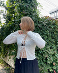 BEATRIX Tie Front Cardigan