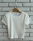 BB Eyelet Tee