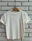 BB Eyelet Tee