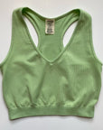 Bamboo Crop Racerback Tank