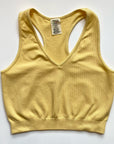 Bamboo Crop Racerback Tank