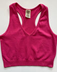 Bamboo Crop Racerback Tank