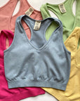Bamboo Crop Racerback Tank