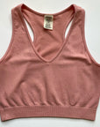 Bamboo Crop Racerback Tank