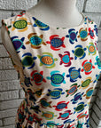 TURTLE CROSSING Mini Dress