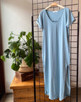 CATE Short Sleeve Maxi Dress