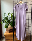 CATE Short Sleeve Maxi Dress
