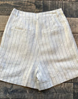 WRIGHT Pleated Shorts