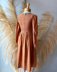 SCARLETT Linen Smocking Dress