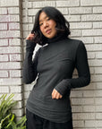 Bamboo Turtleneck Top