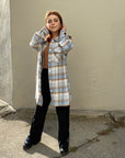 WINNIE Plaid Shacket