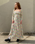 LIMONA Floral Maxi Dress