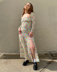 LIMONA Floral Maxi Dress