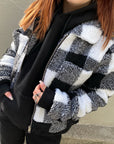 ADELA Plaid Coat